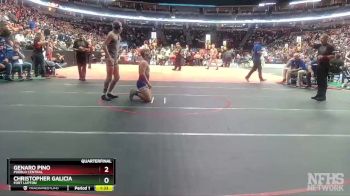 165-3A Quarterfinal - Genaro Pino, Pueblo Central vs Christopher Galicia, Fort Lupton