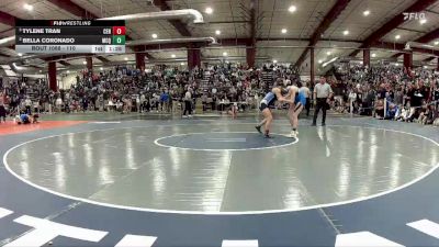 110 lbs Semifinal - Tylene Tran, Centennial vs Bella Coronado, Mcqueen