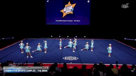 Competitive Sports Complex - The Gems [2026 L1.1 Youth - PREP - D2 Day 2] 2026 UCA & UDA All Star Nationals