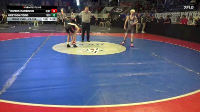 7A 106 lbs Champ. Round 1 - Rivers Harbison, Hewitt-Trussville vs Greyson Todd, Tuscaloosa County