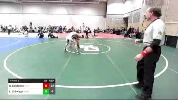 152 lbs Rr Rnd 2 - Daniel Cardenas, Team Carnage vs Liam Gil-Swiger, Team Nauman Wrestling Club