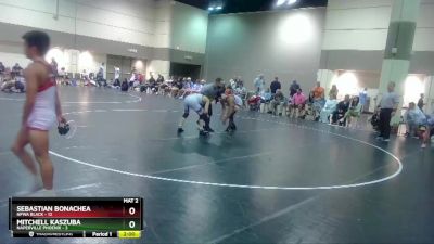 126 lbs Round 4 (16 Team) - Sebastian Bonachea, NFWA Black vs Mitchell Kaszuba, Naperville Phoenix