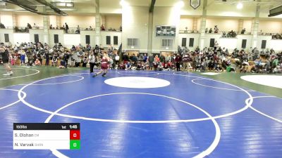 150 lbs Round Of 16 - Seamus Olohan, Catholic Memorial vs Nick Varvak, Sharon