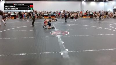 68 lbs Round 1 (3 Team) - Bryce Jones, Rising Kingz vs Colton Weidman, Team Palmetto