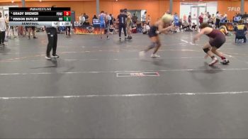 138 lbs Semifinal - Grady Brewer, Project Destiny Wrestling Club vs Vinson Butler, Individual