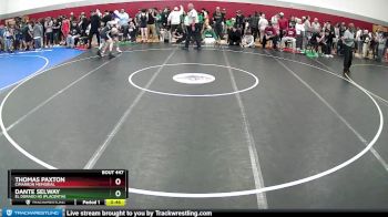 132 lbs Cons. Round 2 - Dante Selway, El Dorado HS (Placentia) vs Thomas Paxton, Cimarron Memorial