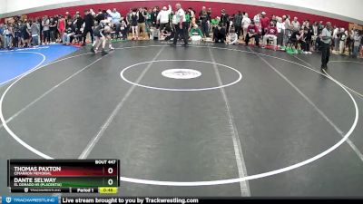 132 lbs Cons. Round 2 - Dante Selway, El Dorado HS (Placentia) vs Thomas Paxton, Cimarron Memorial