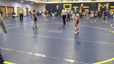 60.8-65 lbs Quarterfinal - Reagan Brown, All American WC vs Olivia Rex, Bad Karma