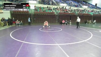 150 lbs Consi Of 8 #2 - Aiden Hastings, Waccamaw vs Haiden Wood, Carolina