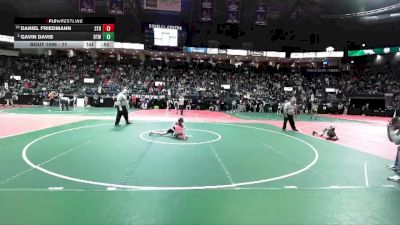 71 lbs Cons. Round 3 - Gavin Davis, BTWA vs Daniel Friedmann, STR1