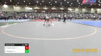 152 lbs Consi Of 16 #2 - Adrian Covarrubia, Kerman vs Armando Nicacio, Southwest Washington Wrestling Club