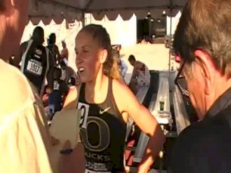 Jordan Hasay Oregon 1500 qualifier 2010 NCAA West Region