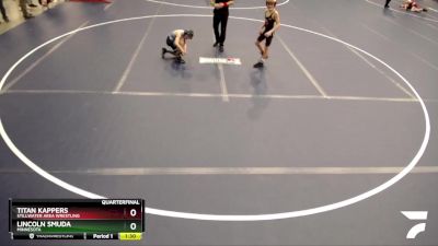 71 lbs Quarterfinal - Lincoln Smuda, Minnesota vs Titan Kappers, Stillwater Area Wrestling