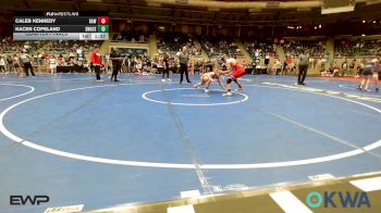 140 lbs Quarterfinal - Caleb Kennedy, Raw Wrestling Club vs Kacen Copeland, Spartan Wrestling Fort Smith