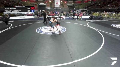 126 lbs Quarters - Eddie Rieffel, Espana Wrestling vs Grant Langstaff, Livermore Elite Wrestling Club