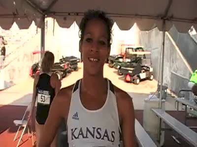 Lauren Bonds Kansas 4:16 1500 qualifier 2010 NCAA West Region