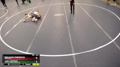 165 lbs Quarterfinal - Benjamin Friedrichs, Minnesota vs Cain Lexvold, MN Elite Wrestling Club