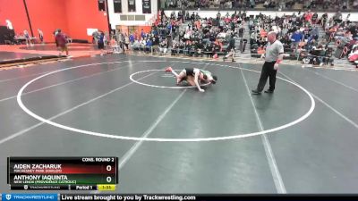 138 lbs Cons. Round 2 - Aiden Zacharuk, Machesney Park (HARLEM) vs Anthony Iaquinta, New Lenox (PROVIDENCE CATHOLIC)