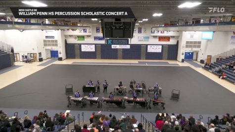 William Penn HS Percussion Scholastic Concert A "New Castle DE" at 2026 WGI Perc/Winds Toms River Regional+