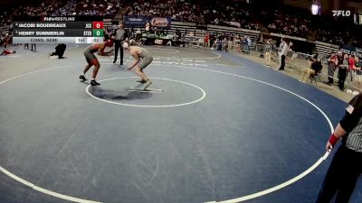 D 3 175 lbs Cons. Semi - Henry Summerlin, St. Edmund vs Jacobi Boudreaux, John Curtis Christian