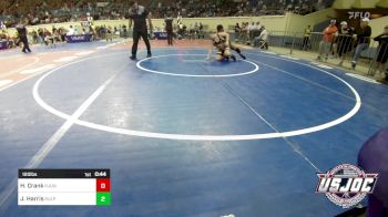 120 lbs Final - Hazen Crank, R.A.W. vs Jacobi Harris, Sulphur Youth Wrestling Club