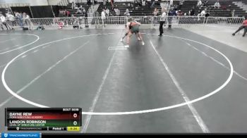 144 lbs Cons. Round 5 - Dayne Rew, Moen Wrestling Academy vs Landon Robinson, Level Up Wrestling Center