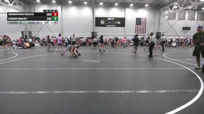 98 lbs Round 3 (4 Team) - Logan Bailey, South Side WC Black vs Johnathan Rocco, Cordoba Trained