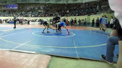 108 lbs Consi Of 16 #2 - Taizen Hernandez, Lions Wrestling Academy vs Hunter Timothy, Edmond North