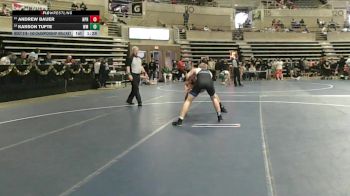 160 Championship Bracket Champ. Round 2 - Andrew Bauer, New Prague vs Karson Tufte, Watertown-Mayer