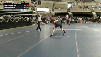160 Championship Bracket Champ. Round 2 - Andrew Bauer, New Prague vs Karson Tufte, Watertown-Mayer
