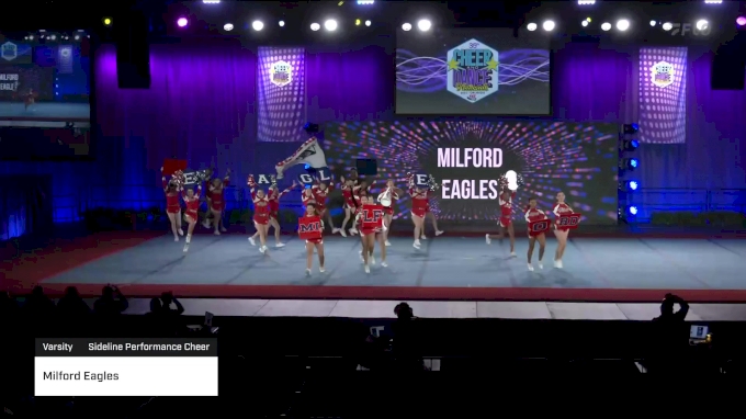 Milford Eagles [2022 Varsity Sideline Performance Cheer] 2022 Pop ...