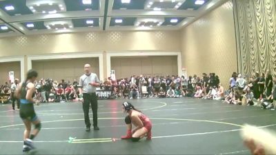 116 lbs Round Of 32 - Sophia Marie Gonzales, Wolf Den vs Beraly Rodas, GT Wrestling