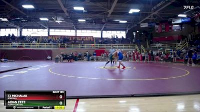 190 lbs Semifinal - Aidan Fetz, Floyd Central vs Tj Michalak, Roncalli