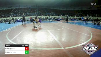 Consolation - Mason Martin, Chickasha Youth Wrestling vs Chebon Warrior, Tecumseh Youth Wrestling