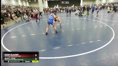 113 lbs Champ. Round 3 - Adam Glauser, Richmond Wrestling Club vs Scott Cole, Mayo Quanchi Wrestling Club