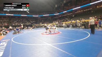 144 Class 1 lbs Champ. Round 1 - Andrew Schilly, Valle Catholic vs Jace Keller, Brookfield