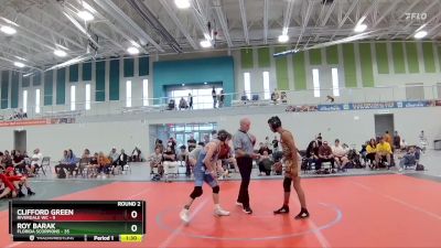 110 lbs Round 2 (6 Team) - Roy Barak, Florida Scorpions vs Clifford Green, Riverdale WC