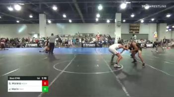 152 lbs Consi Of 16 #1 - Gabriel Moreno, Mountain Lion WC vs Jeremiah Marin, Fight Syndicate