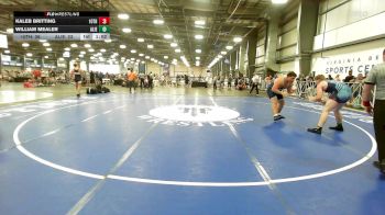 285 lbs Rr Rnd 3 - Kaleb Britting, 10th Planet Black vs William Mealer, Alien Spaceship