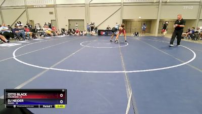 144 lbs Round 3 (8 Team) - Otto Black, Colorado vs DJ Neider, Idaho