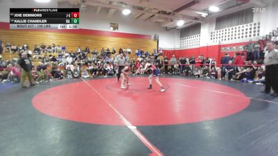 100 lbs Final - Joie Demmons, John Stark vs Kallie Chandler, Salem