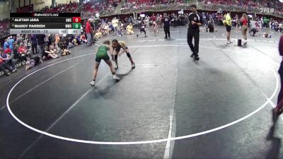 73 lbs Semifinal - Aleyah Jara, Gering Wrestling Club vs Maddy Parrish, Westside Wrestling Club