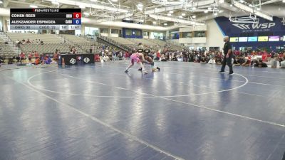 120 lbs Cohen Reer, Ohio vs Alekzander Espinoza, California Gold