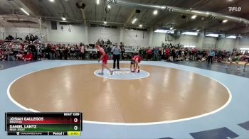 144 lbs Quarterfinal - Josiah Gallegos, Brighton vs Daniel Lantz, Regis Jesuit