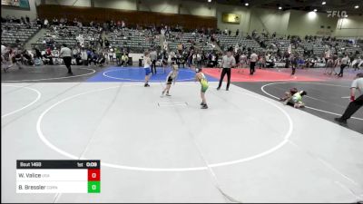 58 lbs Consi Of 4 - Westyn Valice, USA Gold vs Blake Bressler, Cornerstone MC