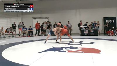77 kg Cons. Sub-quarters - Quinlan Nelson, Illinois vs Ethan Barr, Golden One RTC