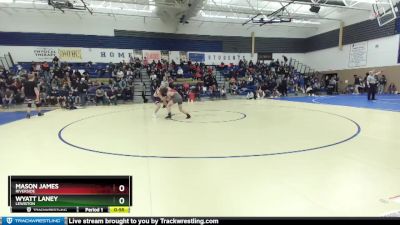 138 lbs Cons. Round 4 - Mason James, Riverside vs Wyatt Laney, Lewiston