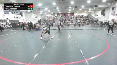 120 lbs Cons. Round 3 - Jameson Valente, Servite vs Isaac Ortega, Costa Mesa