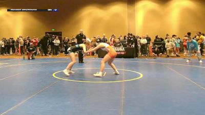 140 lbs Champ. Rd Of 16 - Lorelei Bungard, Tiger Wrestling Club vs Nevaeh Grunhuvd, Diehard Wrestling Club