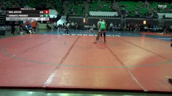 1-5A 145 Quarterfinal - Mia Arcos, Alexandria HS vs Ahnaya Pinkney, Leeds